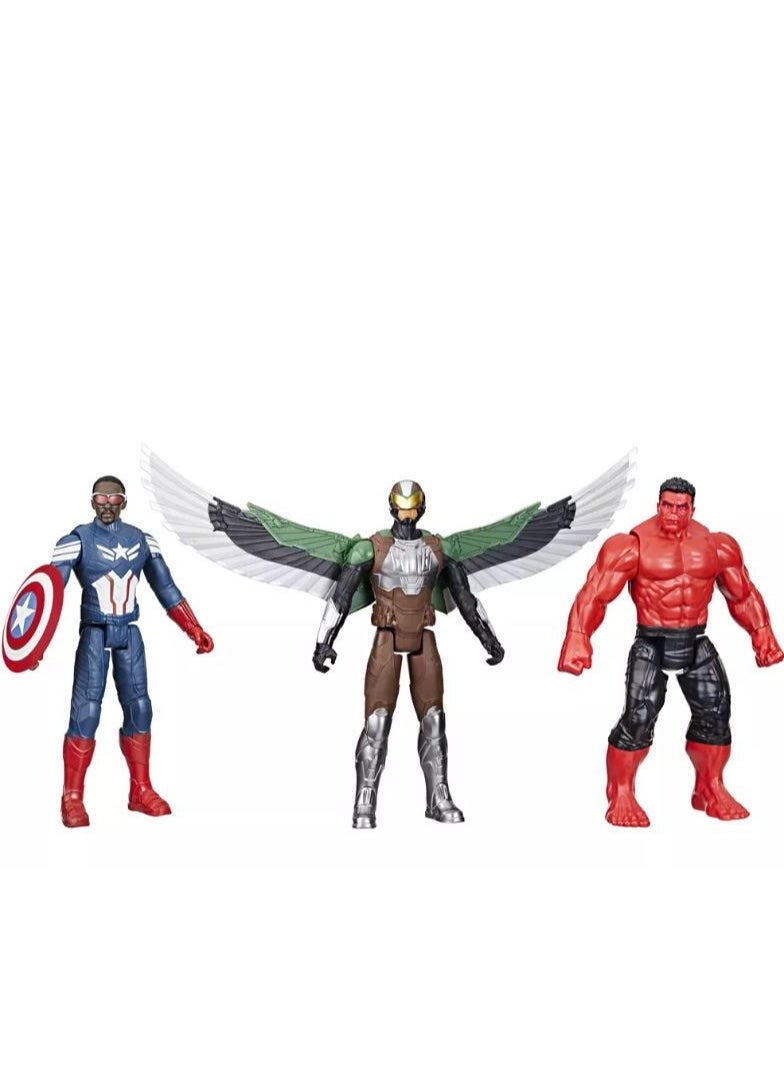 Captain America New World Order - Titan Hero Series Action Figure Set