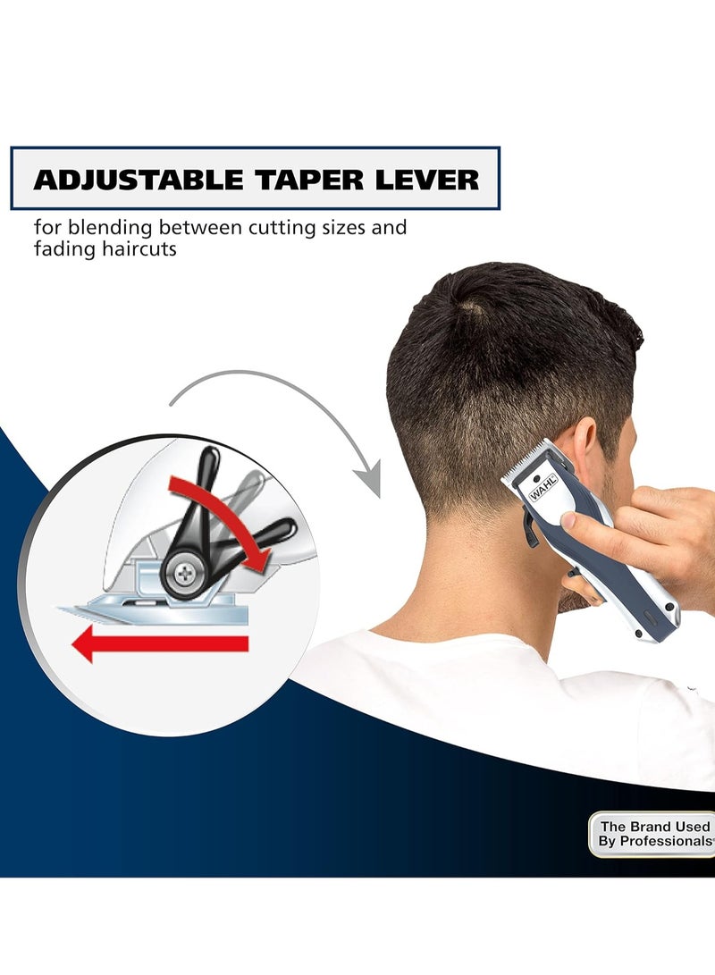 Lithium Ion Pro Rechargeable Cordless Hair Clippers for Men, Woman, & Children with Smart Charge Technology for Convenient at Home Haircutting - Model 79470