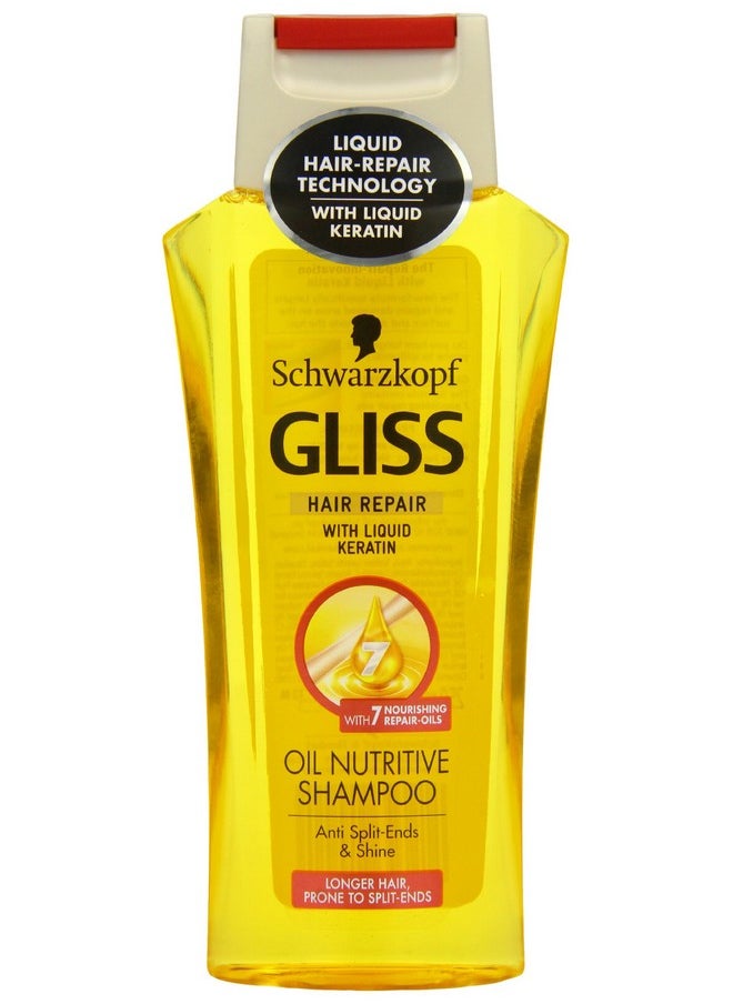 Gliss Oil Nutritive Shampoo 250Ml