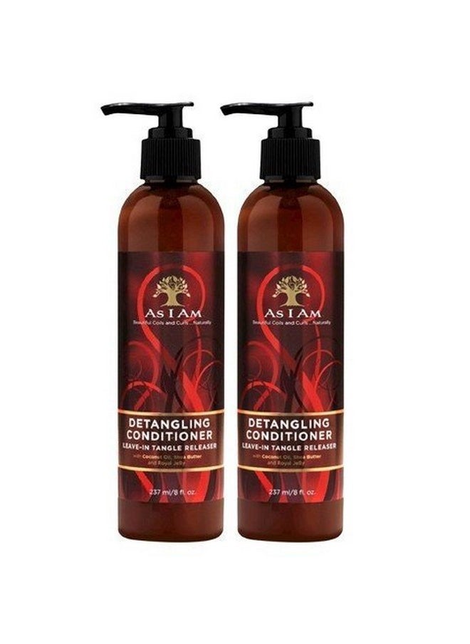 Detangling Conditioner Leave-In Tangle Releaser, 8 Ounce (2Pack)