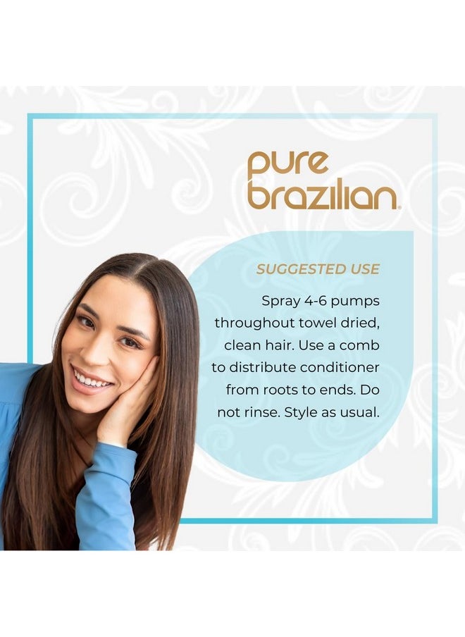 Leave-In Conditioner - Nourishing Leave-In Hair Treatment Enriched With Keratin To Fortify And Strengthen Your Hair - Pack Of 2 (6.78 Ounce / 200 Milliliter)
