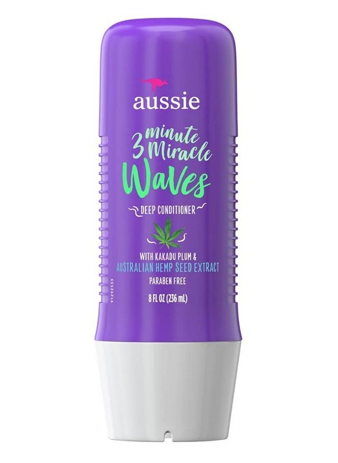 3 Minute Miracle Waves Deep Conditioner 8 Ounce (236Ml)