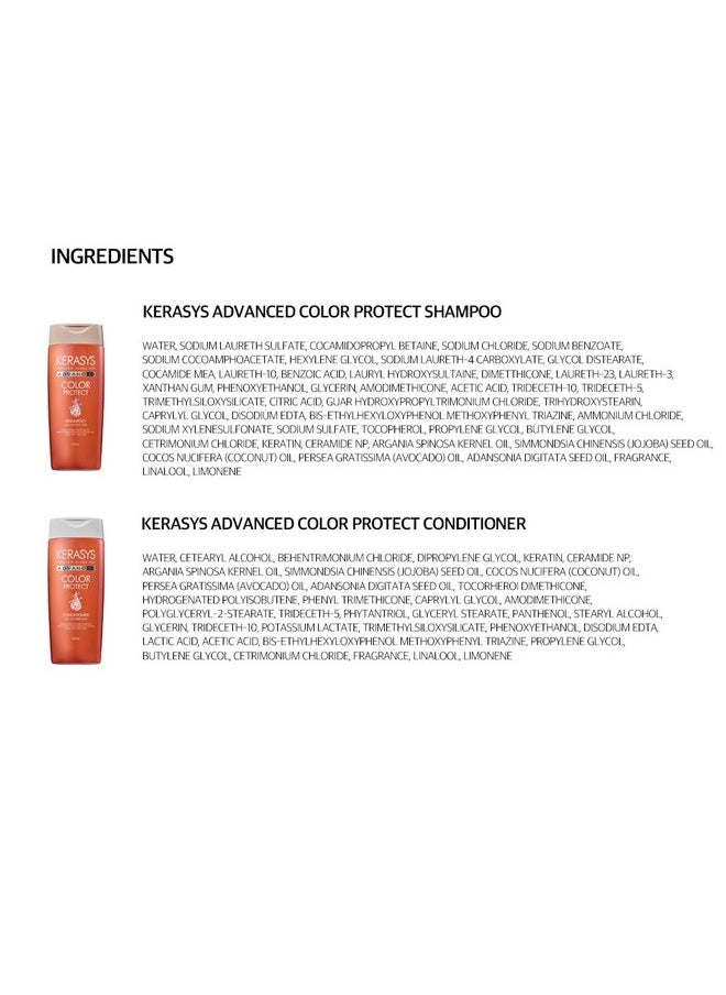 Advanced Keratin Ceramide Ampoule Clinic For Colored Hair Color Protect 13.5 Fl Oz / 400 Ml (Conditioner, 1-Pack)