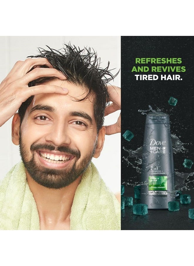 Men+Care Fresh & Clean 2In1 Shampoo+Conditioner, 650 Ml