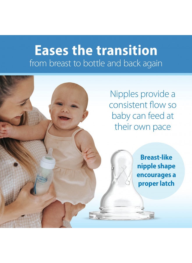 Pack Of 2 Baby Original Nipple, Level 3, 6 Months +