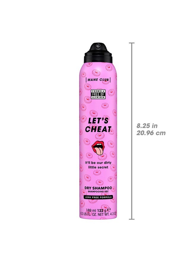 Let'S Cheat Dry Shampoo, Cruelty Free, Vegan, No Sulfates Or Parabens, 4.3 Oz