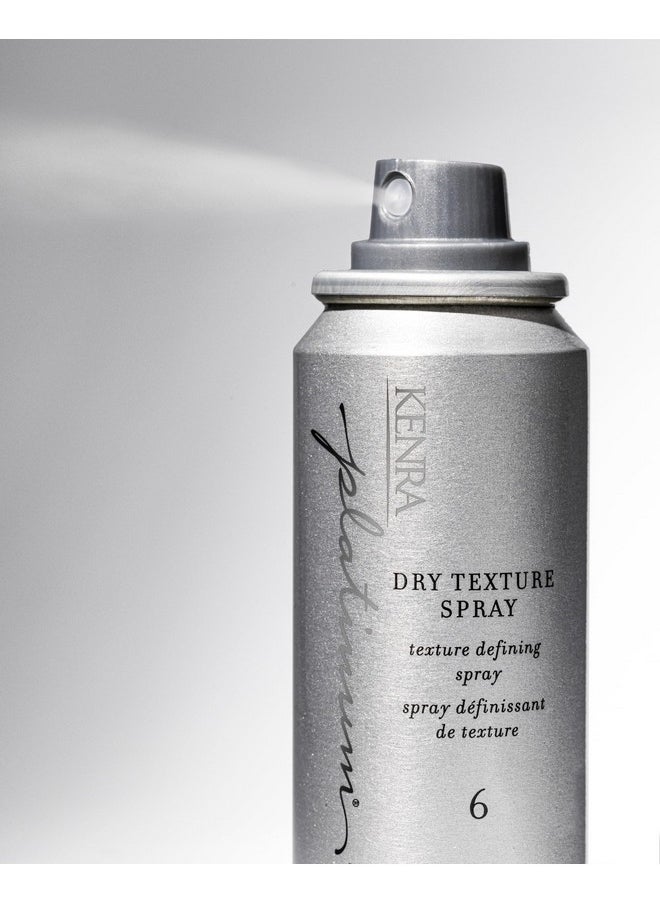 Kenra Platinum Dry Texture Spray 6 | Texture Defining Styler | Increases Texture & Fullness | Absorbs Oils & Impurities | Ultra-Lightweight, Non-Drying Formulation | All Hair Types | 1.5 Oz.