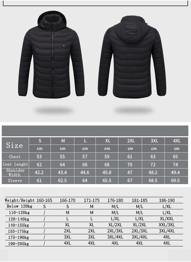 Electric Thermal Heating Long Sleeves Jacket