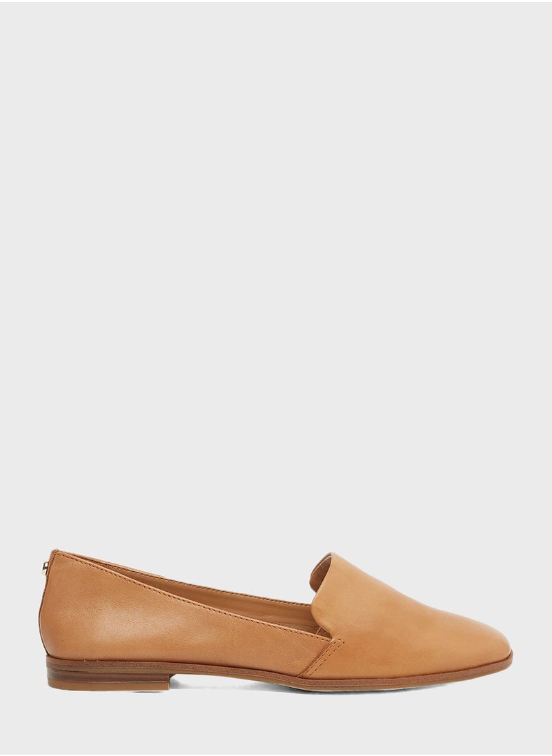 Veadith Leather Ballerinas