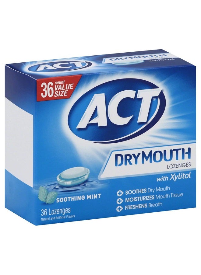 36 Count 36 Size Dry Mouth Mint Lozenges