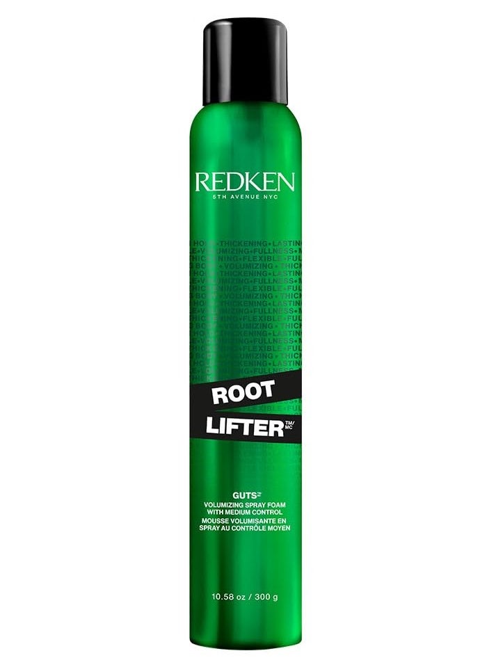 Redken Root Lifter Volumizing Spray Foam | For All Hair Types | Provides Body, Volume & Anti-Frizz Protection | Medium Control