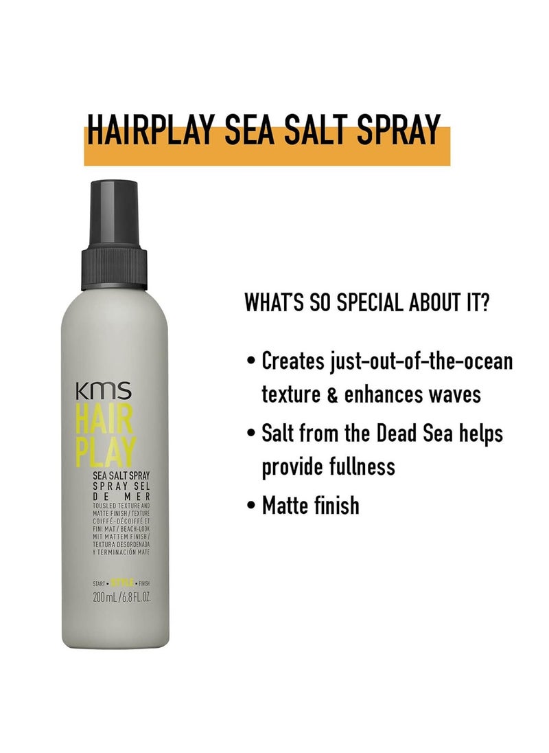 KMS HAIRPLAY Sea Salt Spray, 6.7 oz