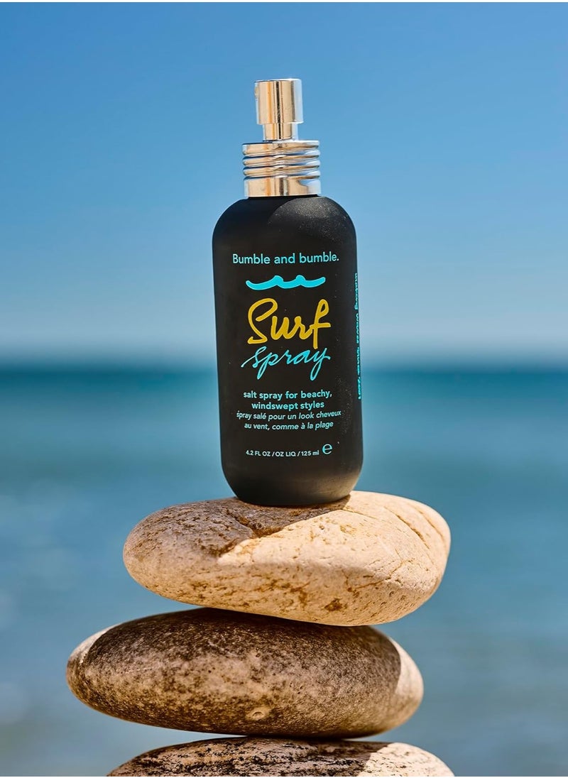 Bumble and bumble Surf Sea Salt Spray | Volumizing | Adds Texture + Matte Finish, Wavy Straight