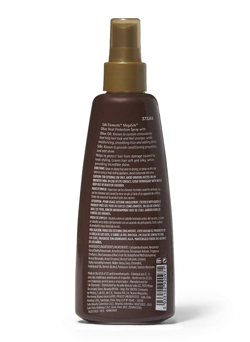 Silk Elements Megasilk Olive Heat Protection Spray - 8oz