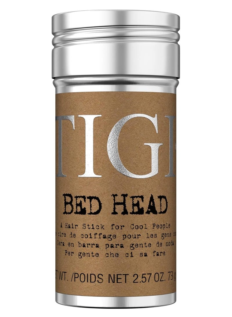 TIGI Bed Head Hair Wax Stick for a Soft, Pliable Hold, Hair Care Slick Back Stick Styling Product with Beeswax & Japan Wax, 2.57 oz