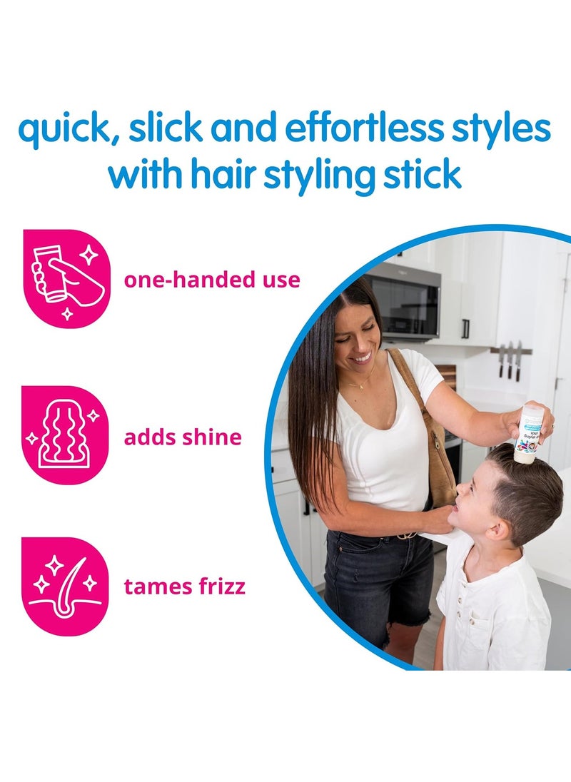 So Cozy Kids Hair Wax Stick, Easy & Quick Styling Wax Stick for Hair (2 Oz) Flyaway Hair Tamer, Slick Back & Shape with Precision, No Parabens, Sulfates, Synthetic Colors or Dyes