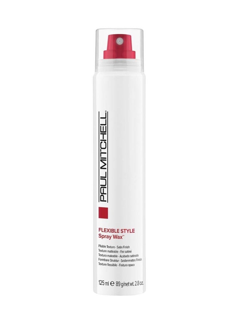 Paul Mitchell Spray Wax, Pliable Texture, Satin Finish, For All Hair Types Especially Fine to Medium