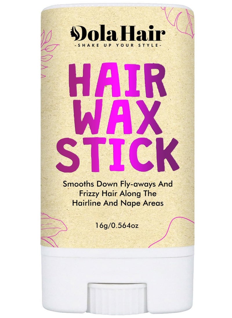 Dolahair Hair Wax Stick - Flyaway Control and Styling Pomade for Kids, Women, and Men - Hair Bun Maker and Accessorie (0.6 Oz Pack of 1)