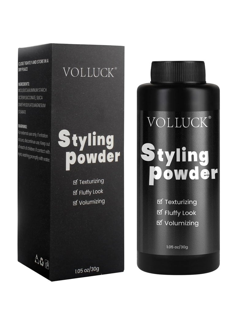 VOLLUCK Hair Styling Powder Texture Powder 1.05Oz Soft & Fluffy Hair Powder, Dust it, No Mess, Hair Volume Powder for Men and WomenVOLLUCK Hair Styling Powder Texture Powder 1.05Oz Soft & Fluffy Hair Powder, Dust it, No Mess, Hair Volume Powder for Men and Women