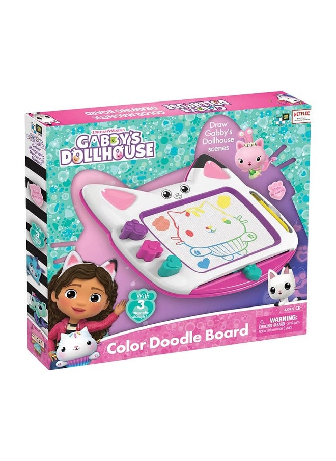 Gabby's Dollhouse Color Magnetic Drawing Board