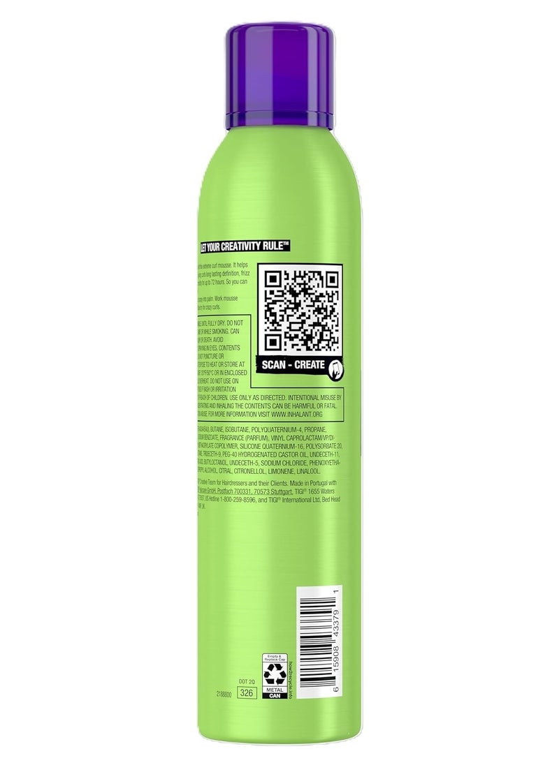 TIGI Bed Head Foxy Curls Curly Hair Mousse for Strong Hold 8.4 oz