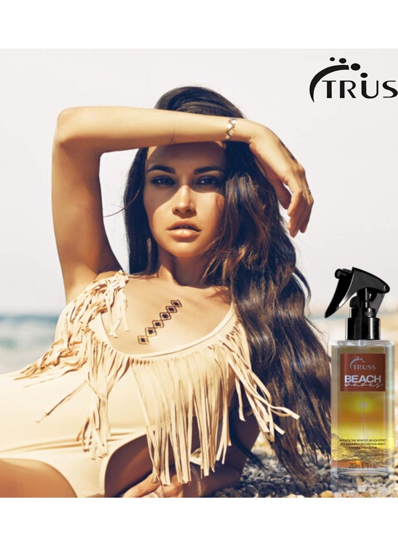 TRUSS Beach Waves - Texturizing Styling Spray, Beach Wave Spray For For All Hair Types