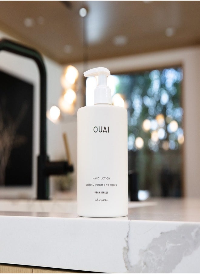 OUAI Hand Lotion Dean Street 437ml - Nourishing & Lightweight Moisturizer