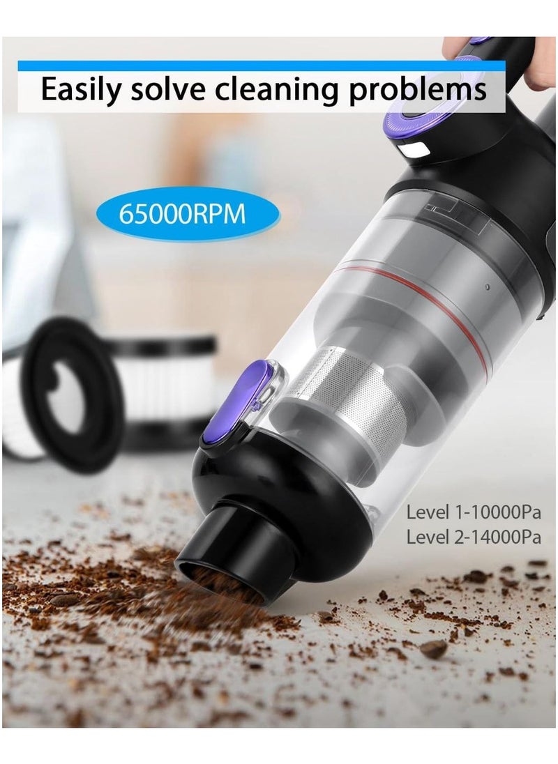 Handheld Vacuum Cleaner Wireless Car Vacuum Cleaner Dust Rewind Function at the Touch of a Button 14000Pa Car Vacuum Cleaner Handheld Vacuum Cleaner for Car.