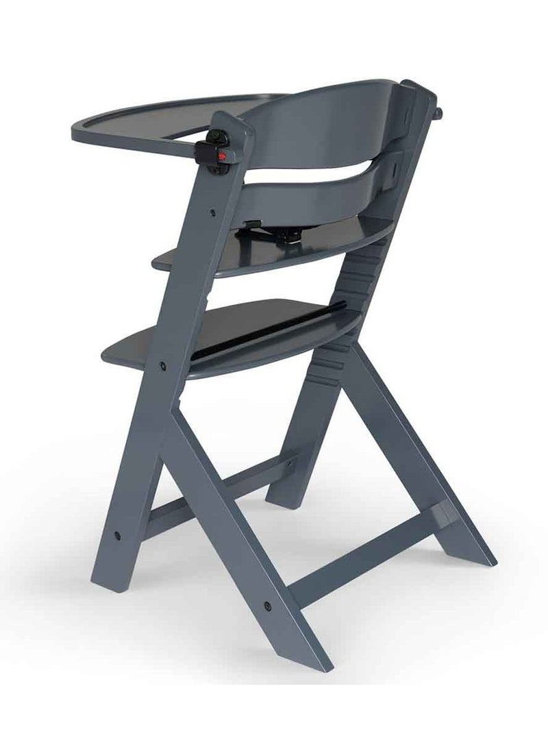 Enock High Chair, Grey