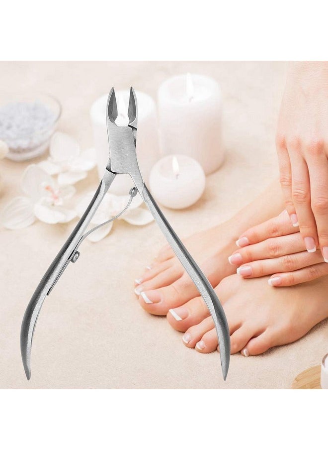 Cuticle Plier Dead Skin Scissors Nail, Stainless Steel Nail Remover Nail Clipper Manicure Pedicure Tool Nail Care Tools