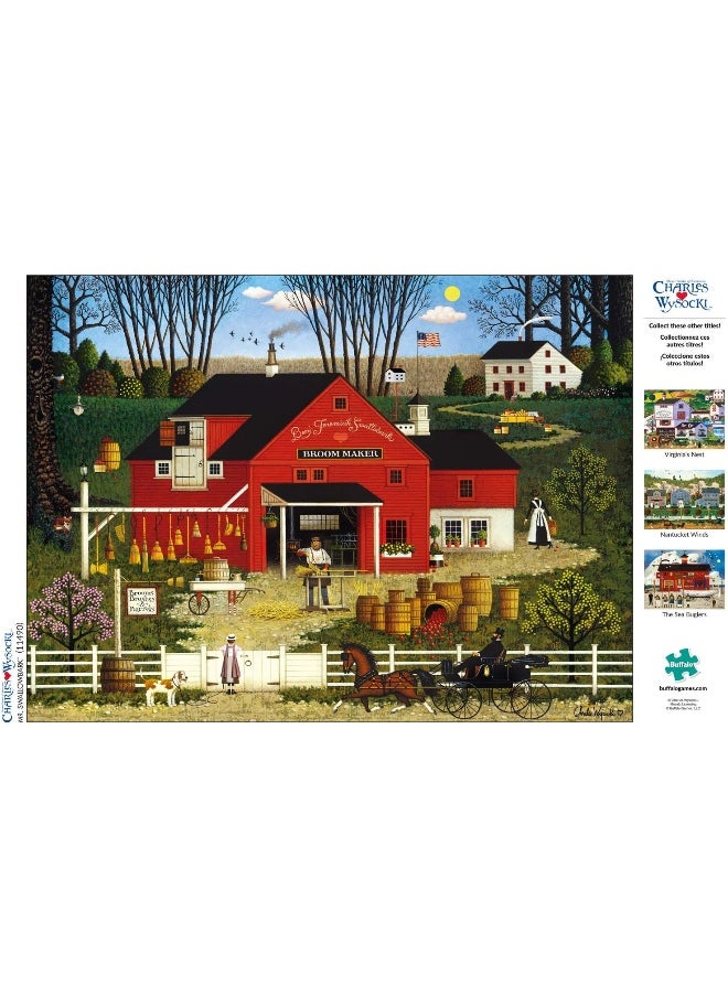 Buffalo Games - Charles Wysocki - Mr. Swallowbark - 1000 Piece Jigsaw Puzzle