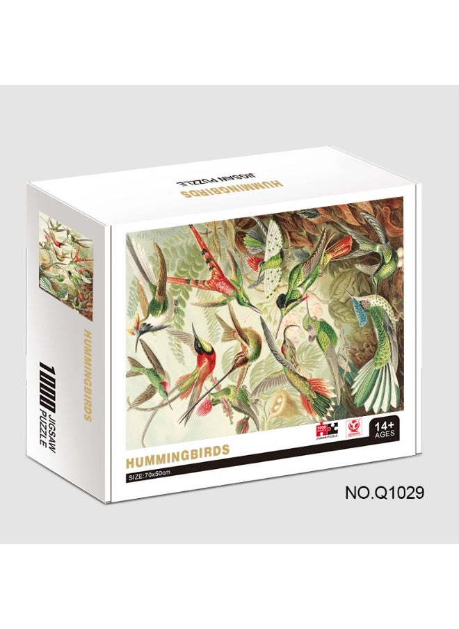 1000-Piece Colorful Landscape Puzzle - Art & Brain Teaser