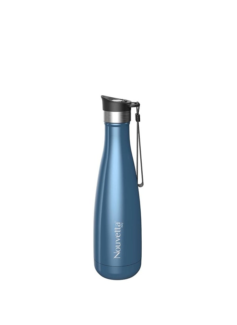 Nouvetta LUFT DOUBLE WALL BOTTLE 750 ML - BLUE METALLIC