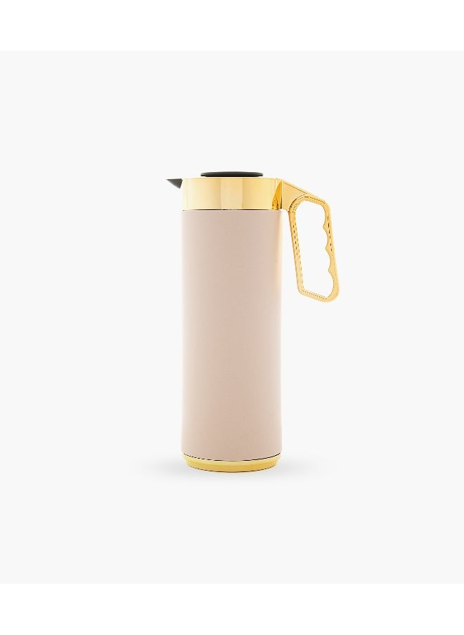 Cylinder Thermos 1L Sand Gold Matt