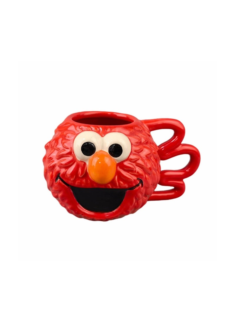 Two birds 3D bird ceramic Mark Cup creative water cups hand-painted 3D animal cups/ Red bird mug