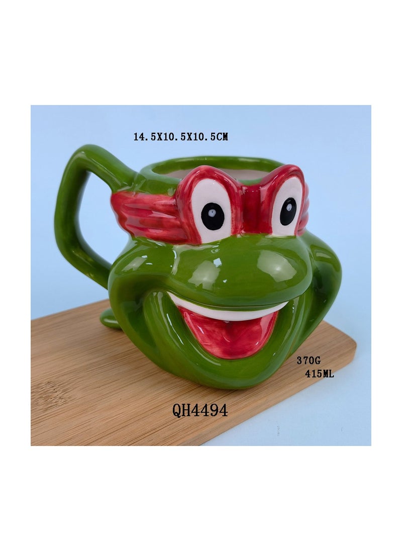 Ceramic cup Creative shape/frog mug