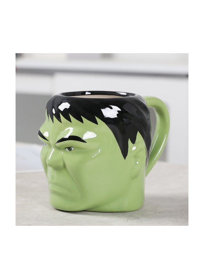 The Avengers Ceramic Cup Spider-Man Hulk Raytheon Iron Man Superman Coffee Cup/Hulk mug