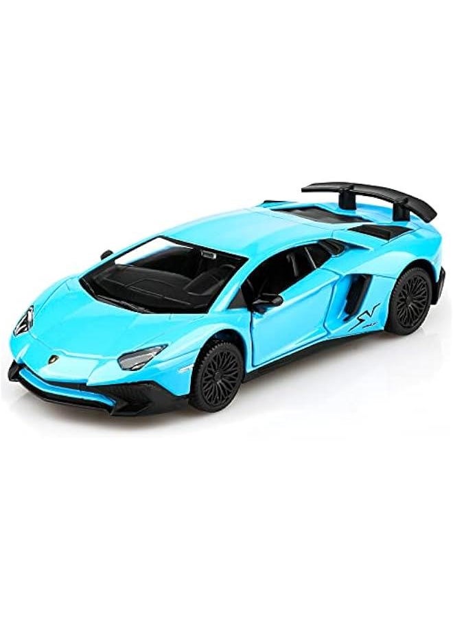 1/36 Scale LP750-4 SV Diecast Car Models,Pull Back Vehicles Toy Cars,Cars Gifts for Boys Girls