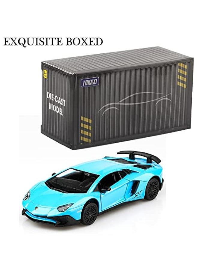 1/36 Scale LP750-4 SV Diecast Car Models,Pull Back Vehicles Toy Cars,Cars Gifts for Boys Girls