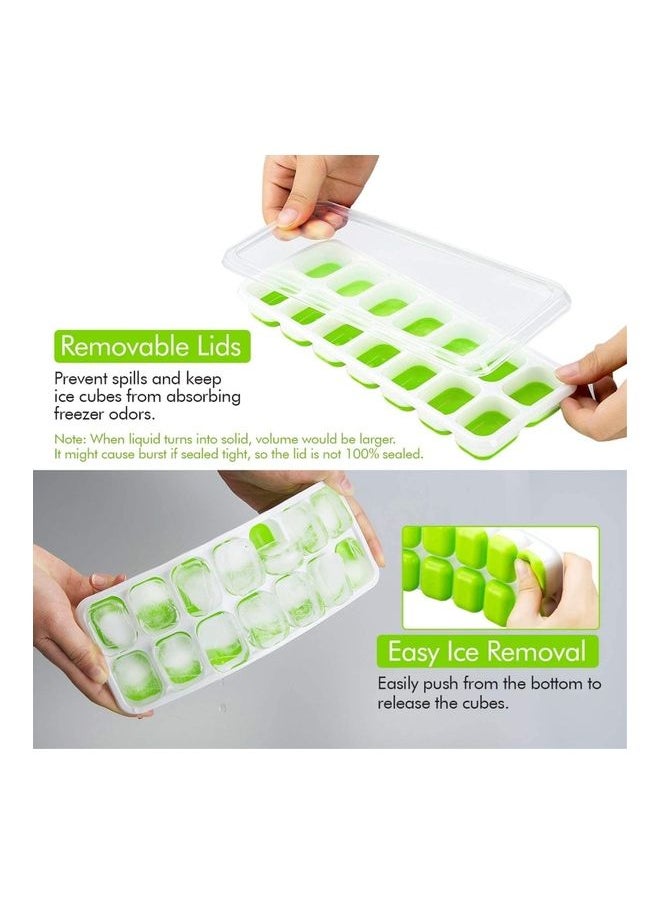 Pack Of 4 Ice Cube Tray B113 Multicolour