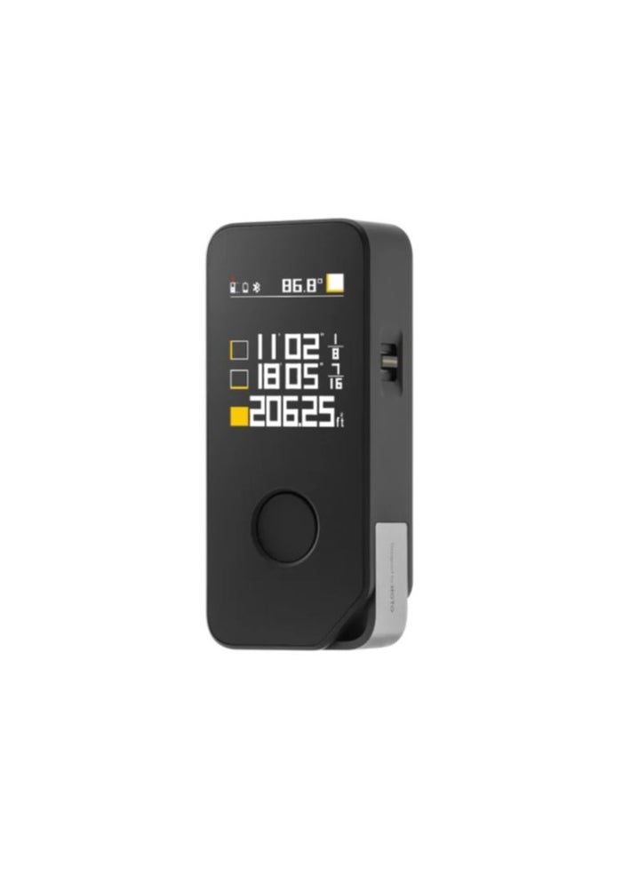 HOTO Smart Laser Measure Pro | Real-time Measuring, USB-C Rechargeable, 5 Modes, LCD Color Screen, 850mAh, 164ft, M/Ft/in Unit, High Precision Laser Measurement Tool with Virtual Ruler