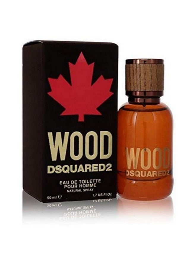 Wood For Men Eau De Toilette Spray, 1.7 Ounce