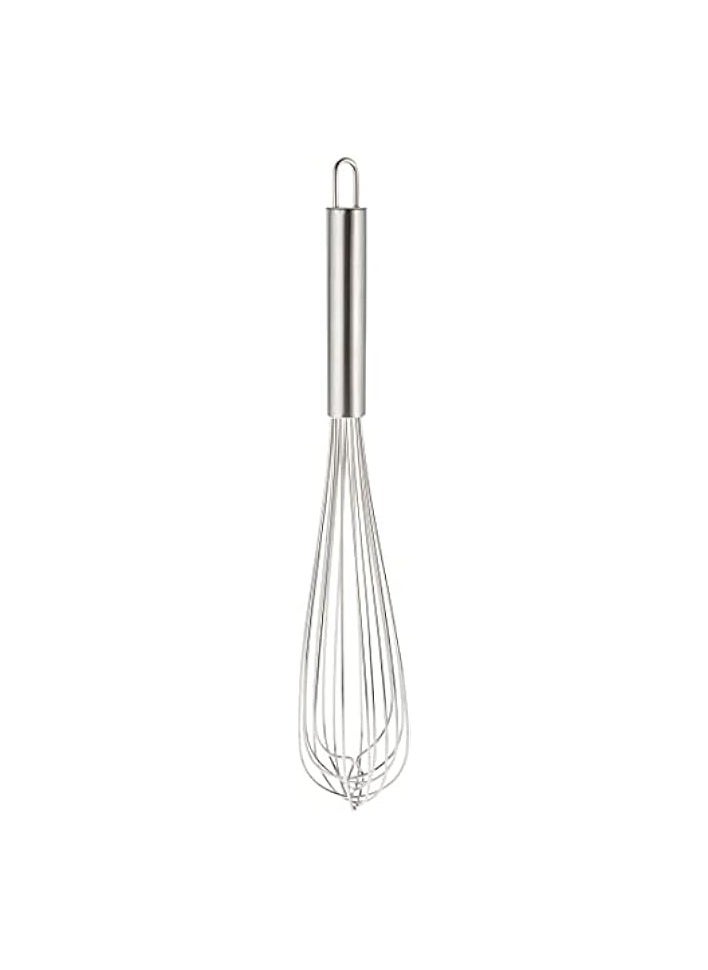 STEEL HEAVY WHISK, 41 CM , SHW002, Kitchen Whisk for Cooking , Blending Whisk , Whisking , Beating Whisk