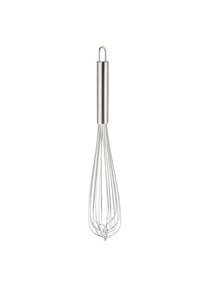 STAINLESS STEEL HEAVY WHISK, 41 CM , SHW002, Kitchen Whisk for Cooking , Blending Whisk , Whisking , Beating Whisk , Stirring Whisk