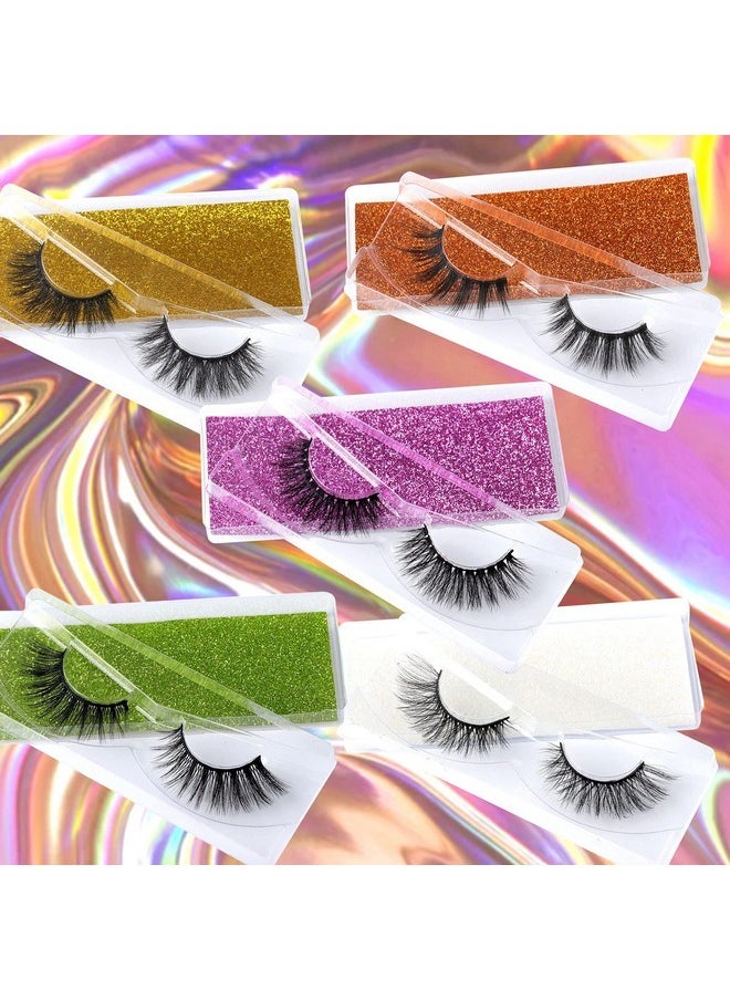 Lashes False Eyelashes Fluffy 18Mm Natural 3D Fake That Look Like Lash Extensions Eyelashes Reusable Handmade Soft Eye Lashes