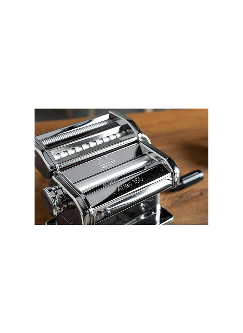 Marcato Classic Atlas 150 Chrome Steel Homemade Pasta Machine