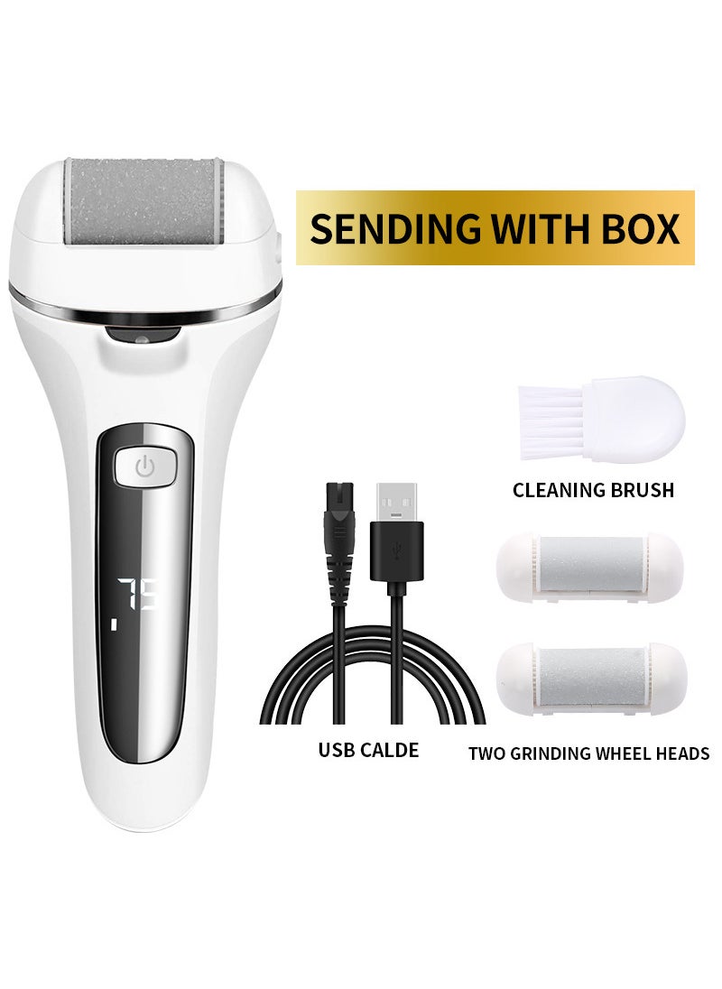 Cross-border electric foot grinder full body washable automatic pedicure multi-function rechargeable calluses foot remover