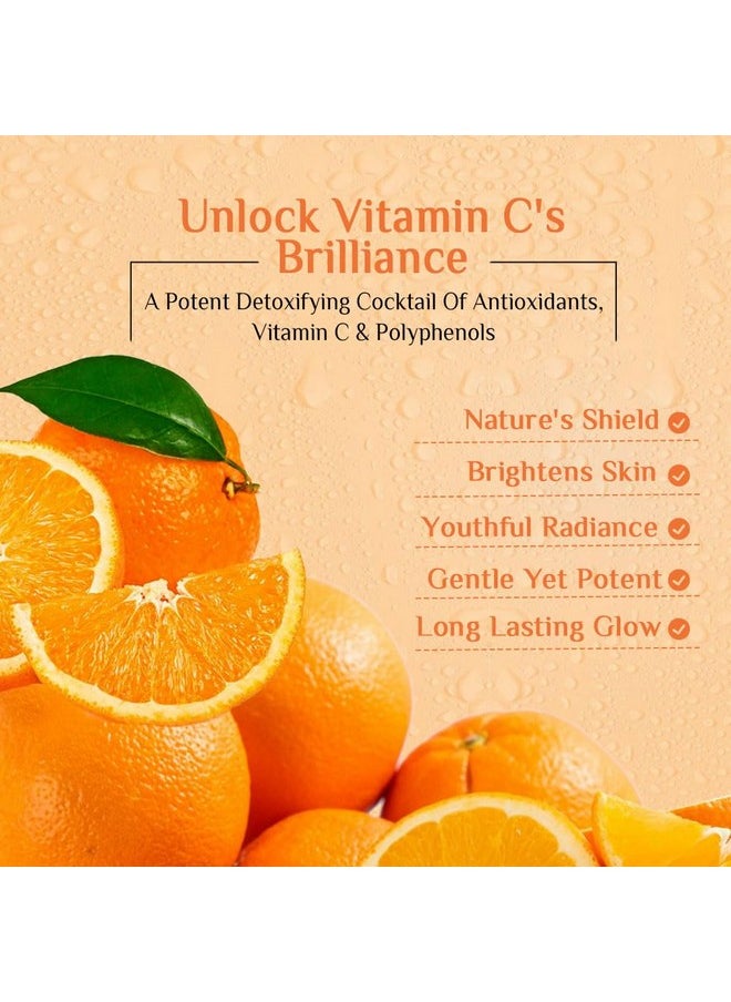 Brightening Facial Kit With Vitamin C | For Glowing Skin | Tan Removal| 30 G (Pack Of 2)