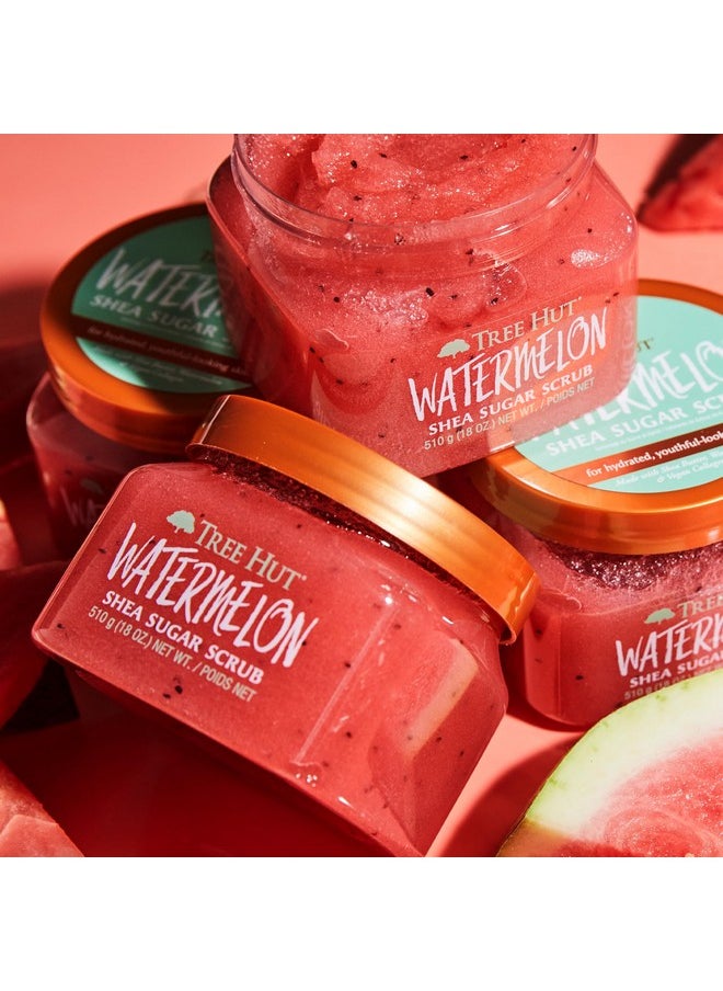 Watermelon Shea Sugar Scrub, 18Oz/510G