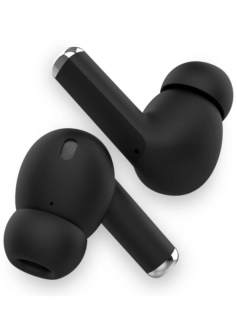 Earbuds Pro 2 With Swipe Volume Wireless Charging, 20H Total Working Time, Independent Earbuds, Touch Control,  Bluetooth/Wireless Connection Type, Deep Bass - Black